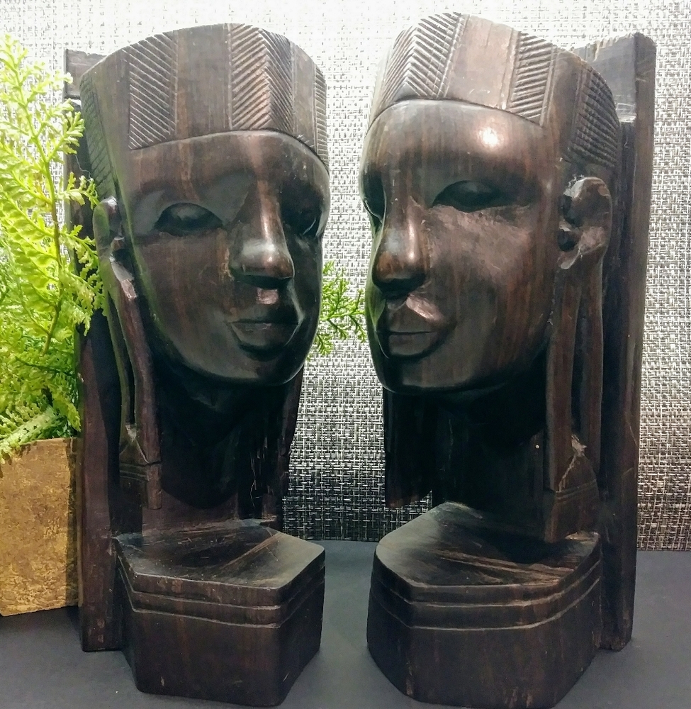 Vintage Art Bookends